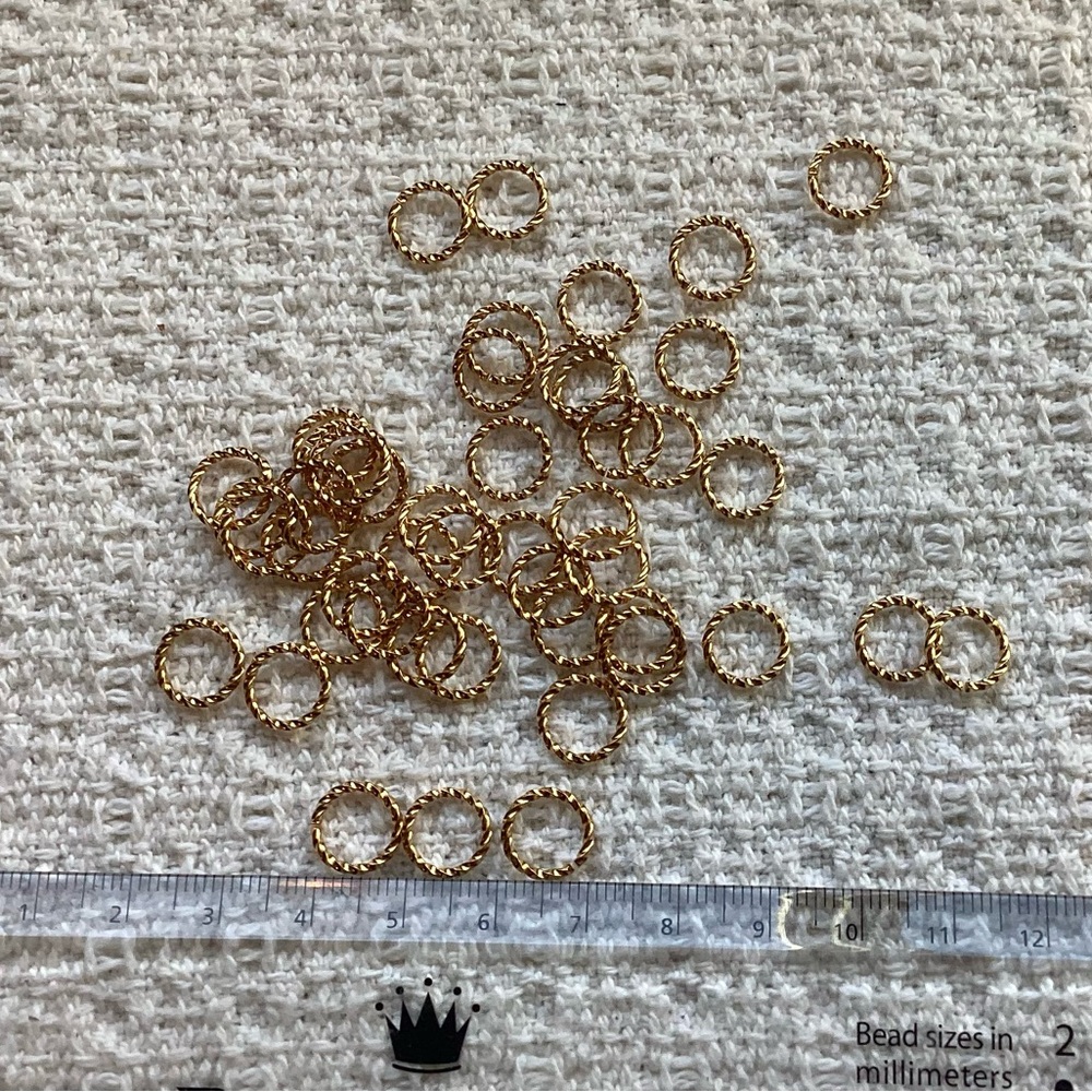 Jump Rings Gold Plated - Picture 7 of 7